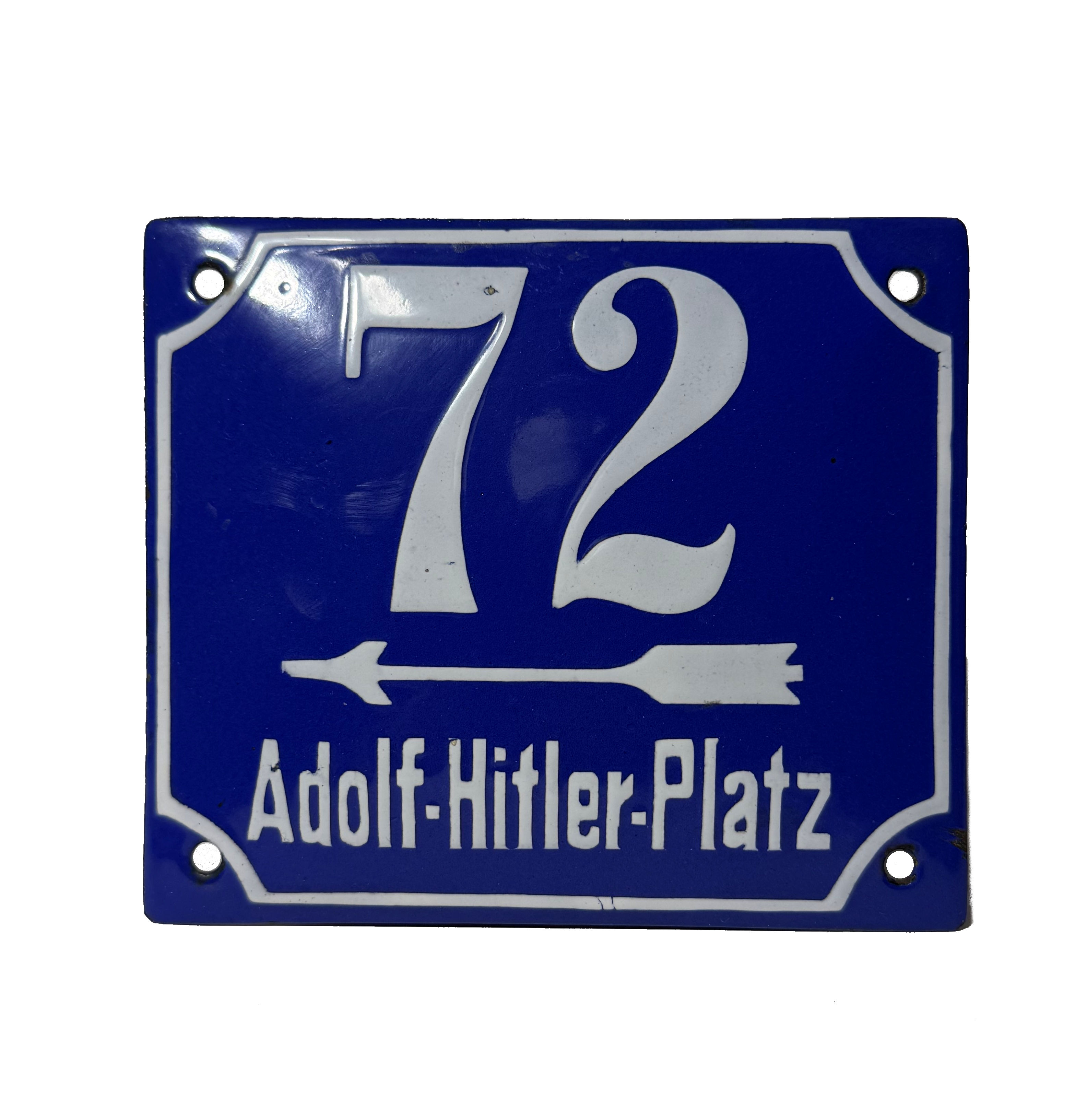 72 Adolf Hitler Platz, Germany