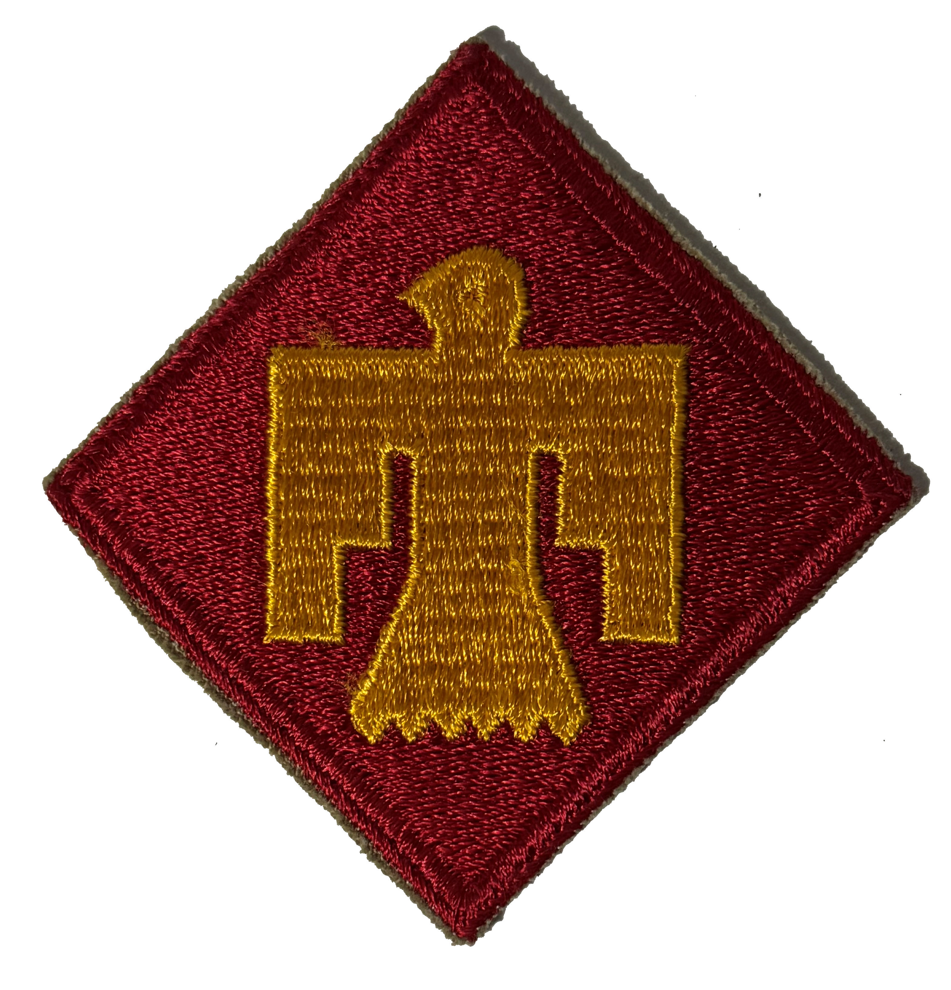 US Army 45th Infantry Division, Thunderbird Patch