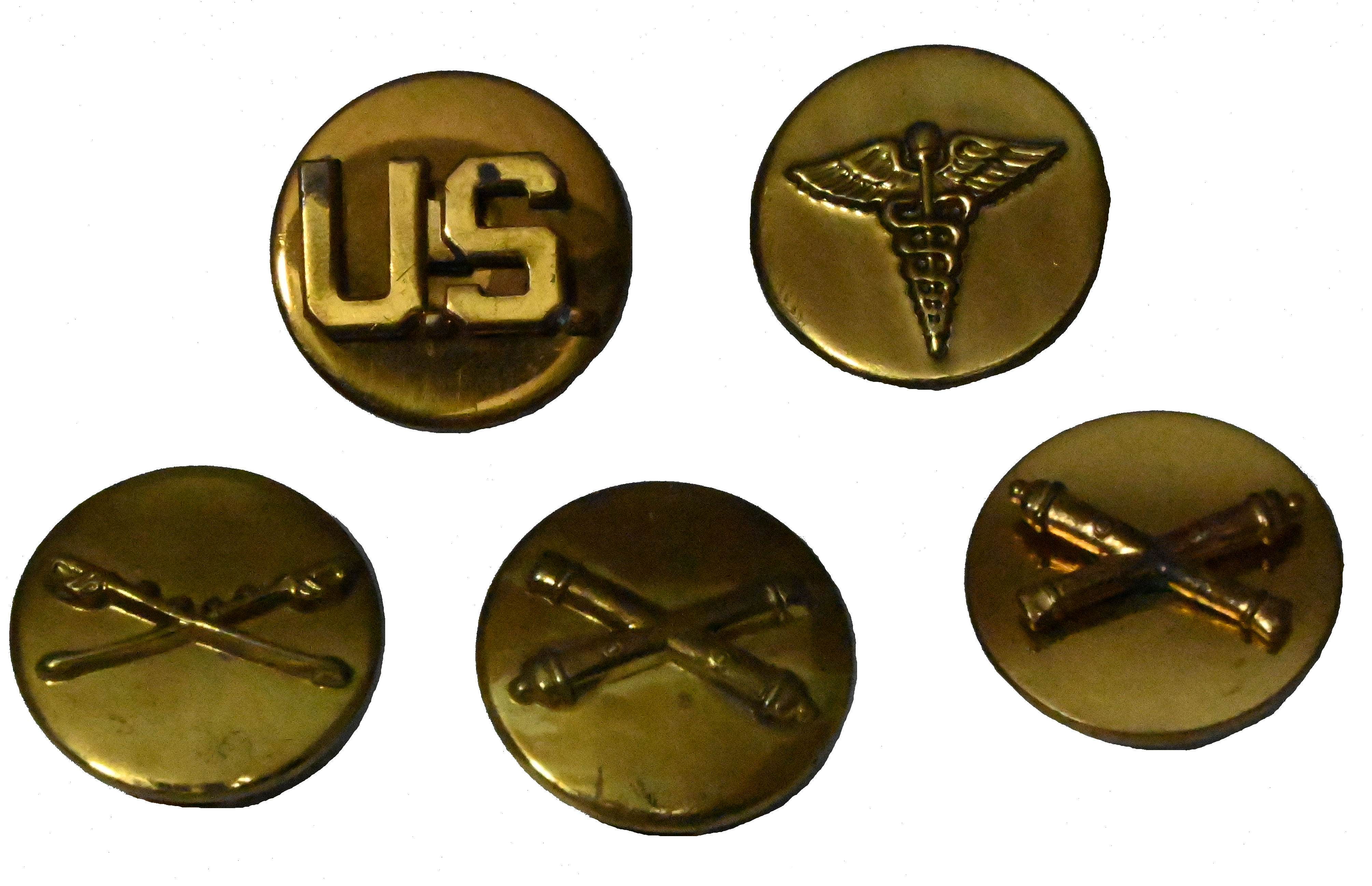 WWII Collar Disks