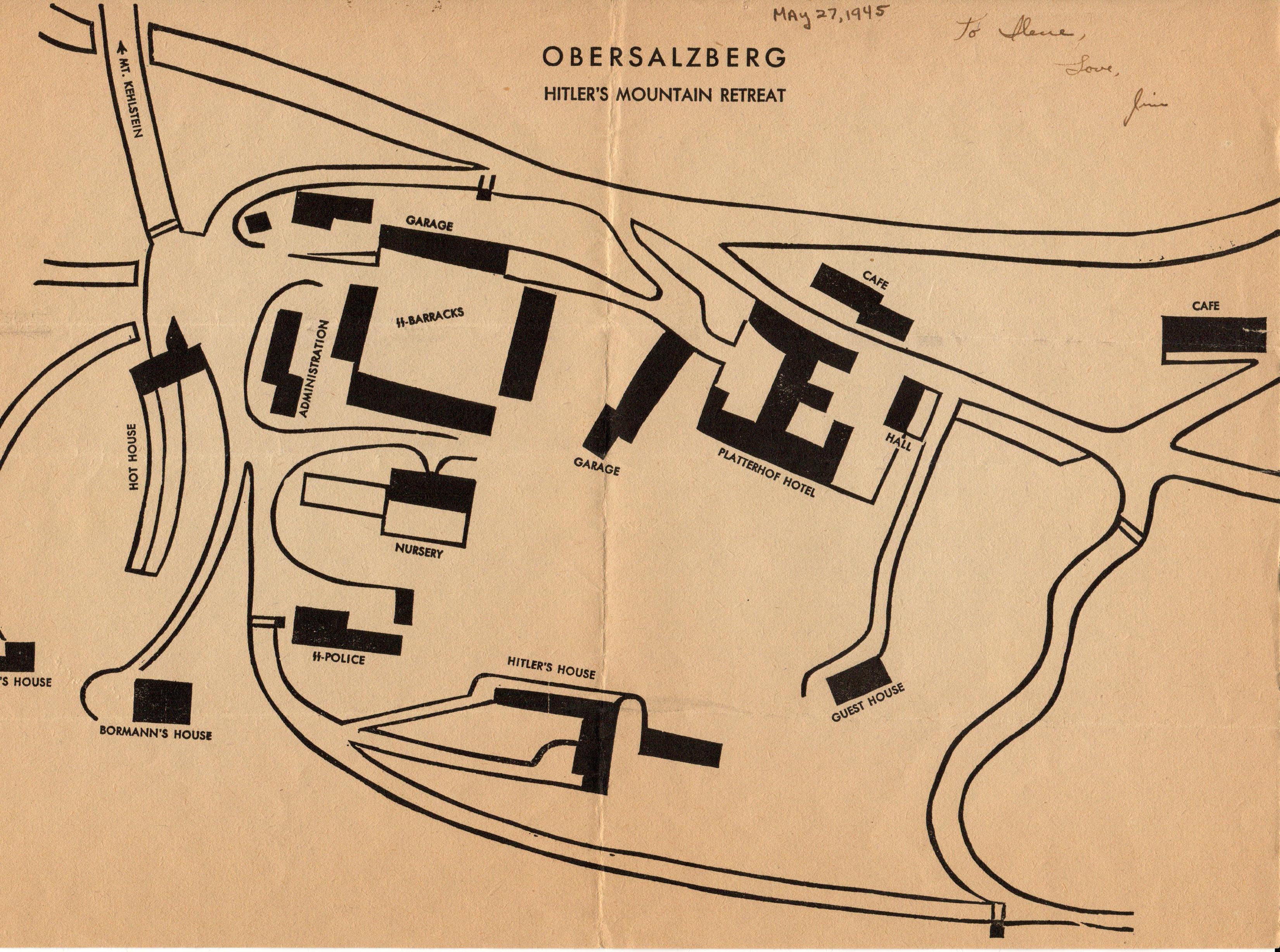 Hitler's Mountain Retreat Obersalzberg Germany, May 1945